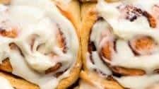 Homemade Overnight Cinnamon Rolls