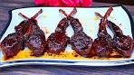 Honey Balsamic Glazed Lamb Chops Recipe - Sticky Lamb ...