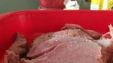 Horseradish and Honey-Glazed Ham
