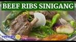 How to Cook Beef Ribs Sinigang (Beef Soup or Sinigang na ...