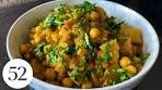 How to Make Chickpeas & Potato Curry with ...