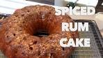 How to make Easy Delicious Spiced Rum Cake for the holiday