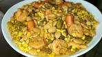 How to make Shrimp and Sausage Succotash