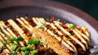 Japanese Sweet Potato Okonomiyaki