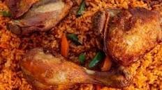 Jollof Rice With Chicken