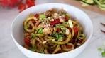 Kung Pao Chicken Zucchini Noodles For Two