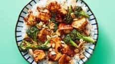 Kung Pao Chicken with Rice & Broccoli