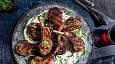 Lamb Chops with Fresh Herb Yogurt