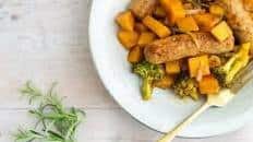 Low Carb Sausage and Rutabaga Stew