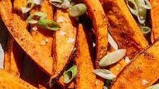 Masala Sweet Potato Wedges