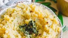 Mashed Rutabaga with Garlic Herb Butter