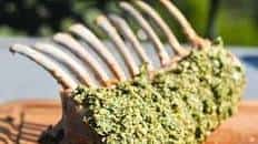 Mustard and Herb Crusted Rack of Lamb Recipe