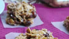 No Bake Cranberry Nut Clusters