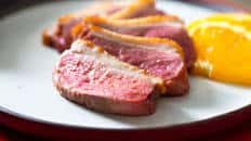 Pan-Seared Duck Breast With Orange Pan Sauce