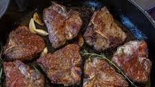 Pan Seared Lamb Loin Chops