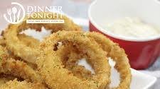 Panko Onion Rings with Homemade Ranch