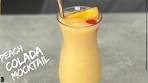 Peach Colada Mocktail Recipe