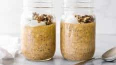 Pumpkin Pie Overnight Oats