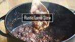 Rustic Lamb Stew Recipe | Proper British Stew | TSpoon ...