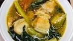 SINIGANG NA LIEMPO WITH SPINACH recipe