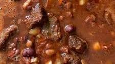 Smoked Rump Roast Chili