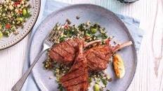 Sticky Maple-Glazed Lamb Chops