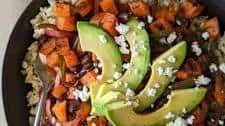 Sweet Potato Black Bean Rice Bowl