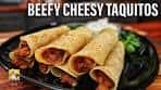 The BEST Beefy Cheesy Taquitos with Mr. Make It Happen