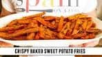 The SECRET to Crispy Baked Sweet Potato Fries | Say ...