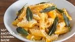 a creamy, seasonal BUTTERNUT SQUASH PASTA with ...