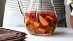 #ad All you need to make this Peach Strawberry Basil Sangria ...