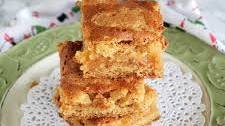 Almond Paste Squares