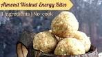 Almond Walnut Energy Bites | walnut and almond energy balls ...