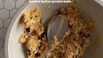 Alyssa Coady | Peanut butter protein balls.. if you love peanut ...