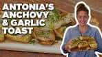 Antonia Lofaso's Anchovy and Garlic Toast | Feast of the ...