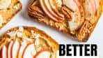 Apple and Almond Butter Sandwich Slice an apple and ...