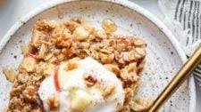 Apple Cinnamon Baked Oatmeal