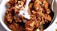 Apple Cinnamon Granola {Paleo, Grain Free, Vegan}