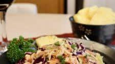 Apple Parsnip Horseradish Coleslaw