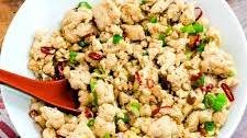 Asian Ground Chicken Stir Fry