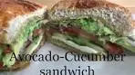 Avocado 🥑 Cucumber 🥒 Sandwich 🥪