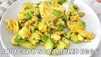 Avocado Egg Scramble - best 5-minute keto breakfast recipe!