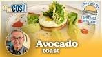 Avocado toast - Si fa così | Chef BRUNO BARBIERI