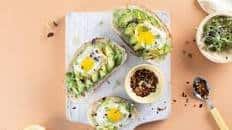 Avocado Toast With Quail Eggs