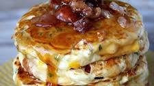Bacon and Corn Griddle Cakes