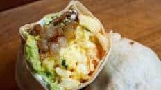 Bacon, Egg, and Cheese Breakfast Burrito Recipe