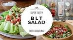 BACON LETTUCE AND TOMATO SALAD | Best BLT ever!