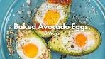 Baked Avocado Eggs, 3 Ways