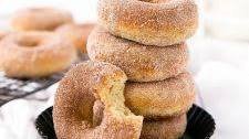 Baked Cinnamon Sugar Donuts