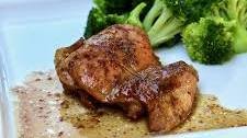 Baked Maple Chicken Thighs